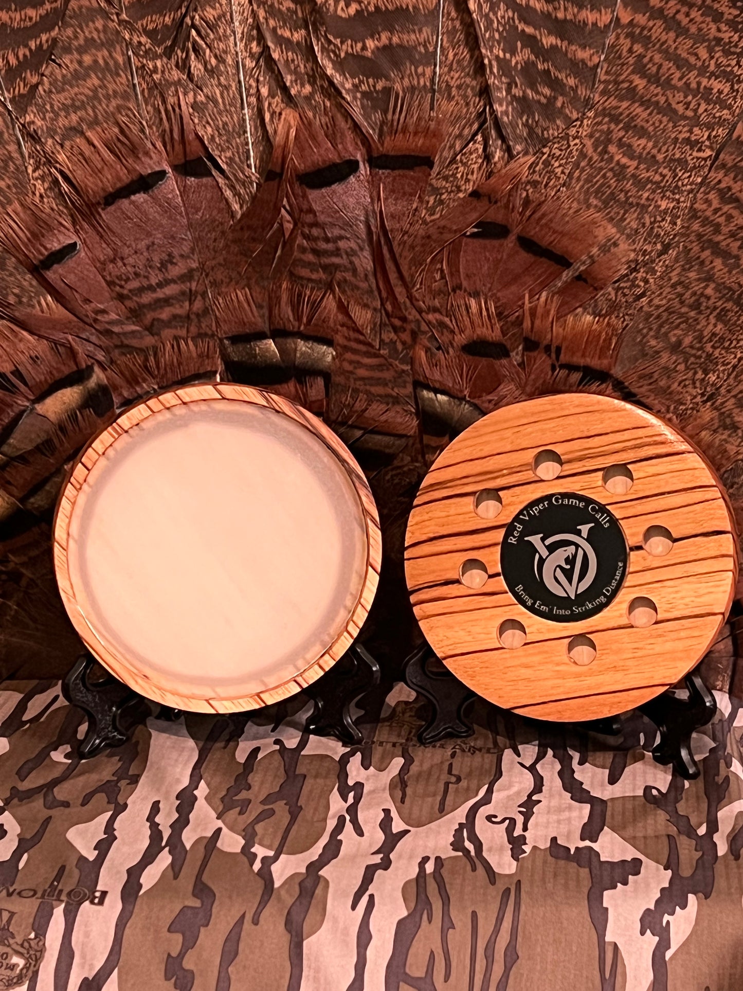 3.5" Zebrawood Pot Call