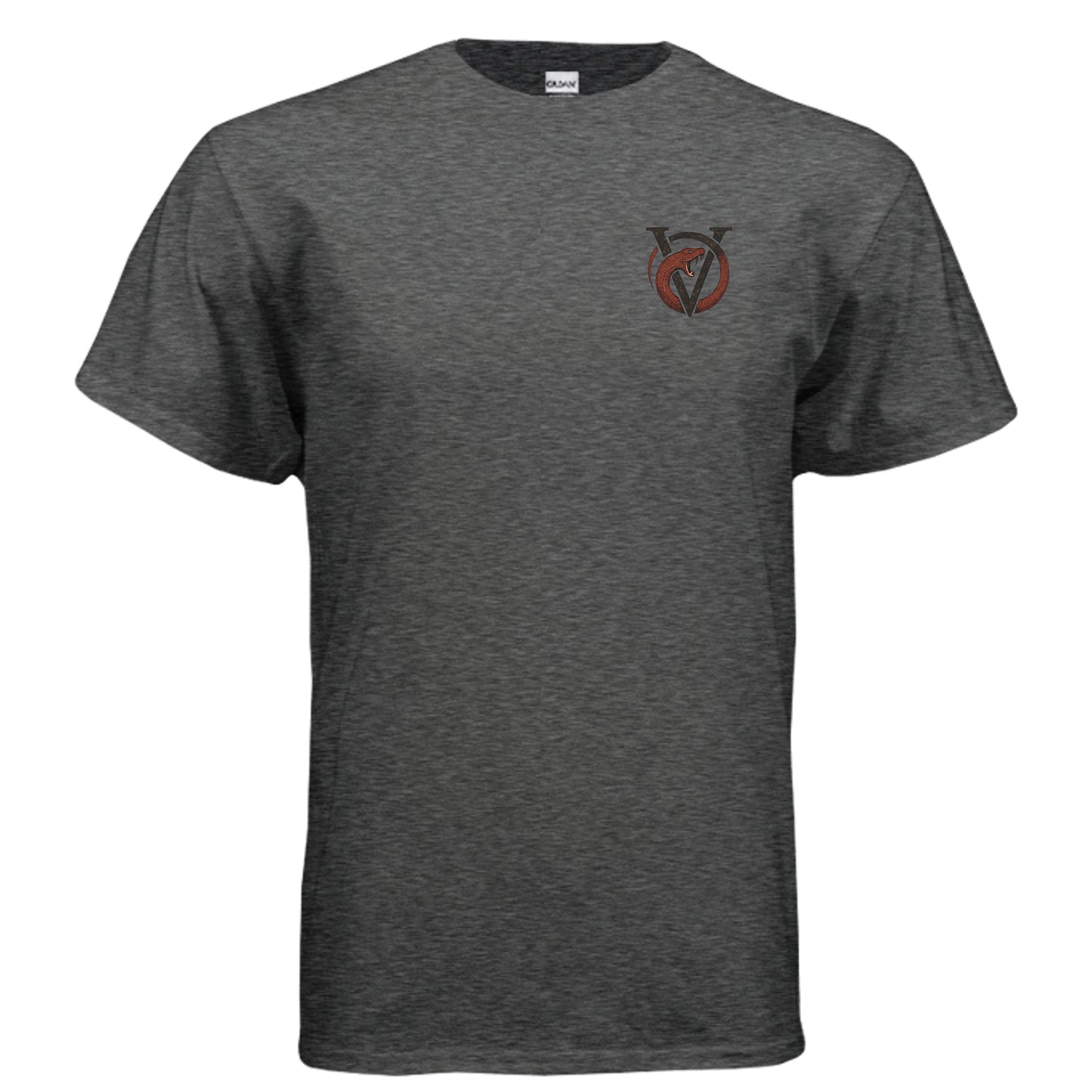 DARK HEATHER - G200 - FRONT