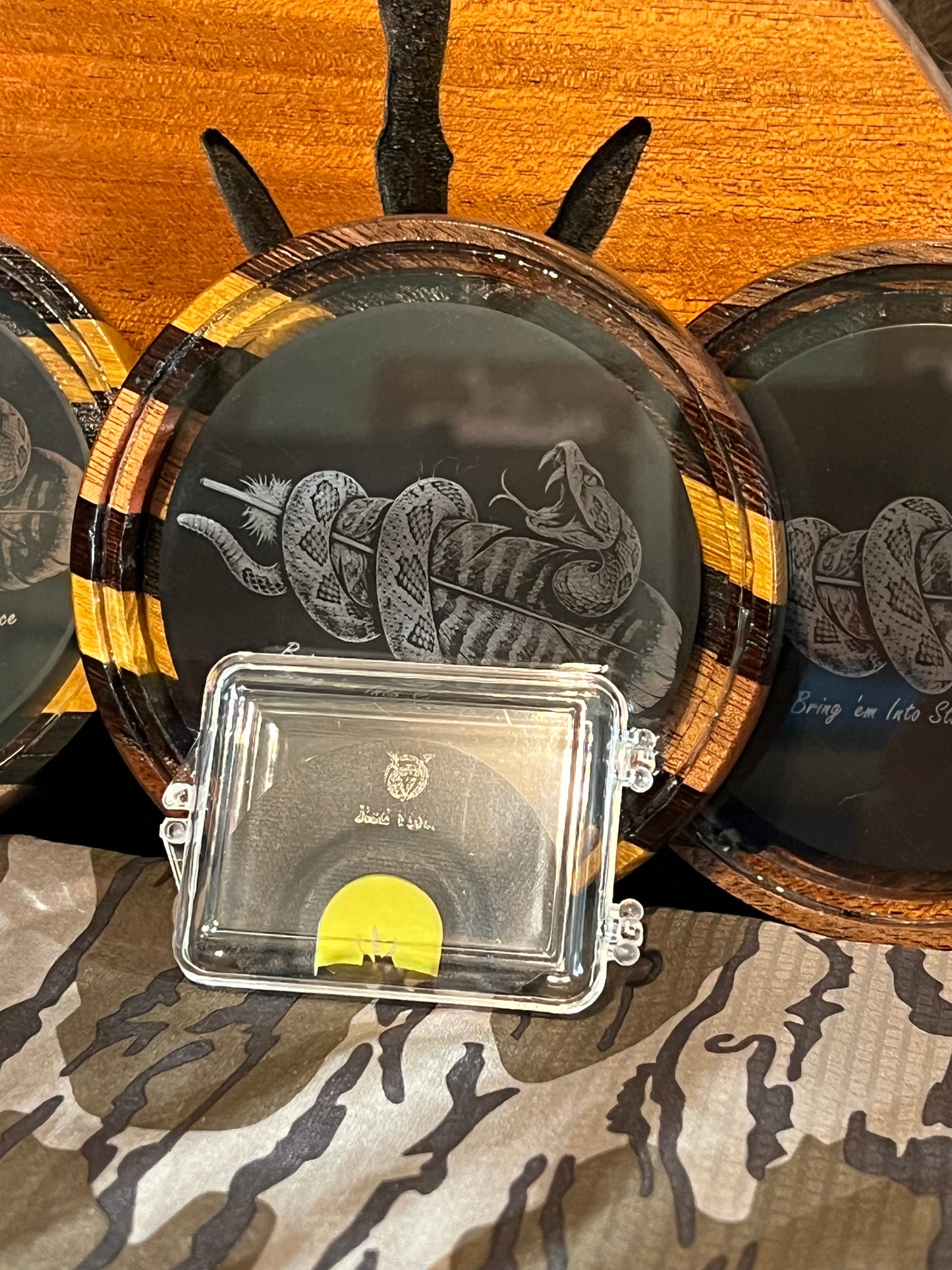 The Diamondback Crystal over Aluminum Pot Call