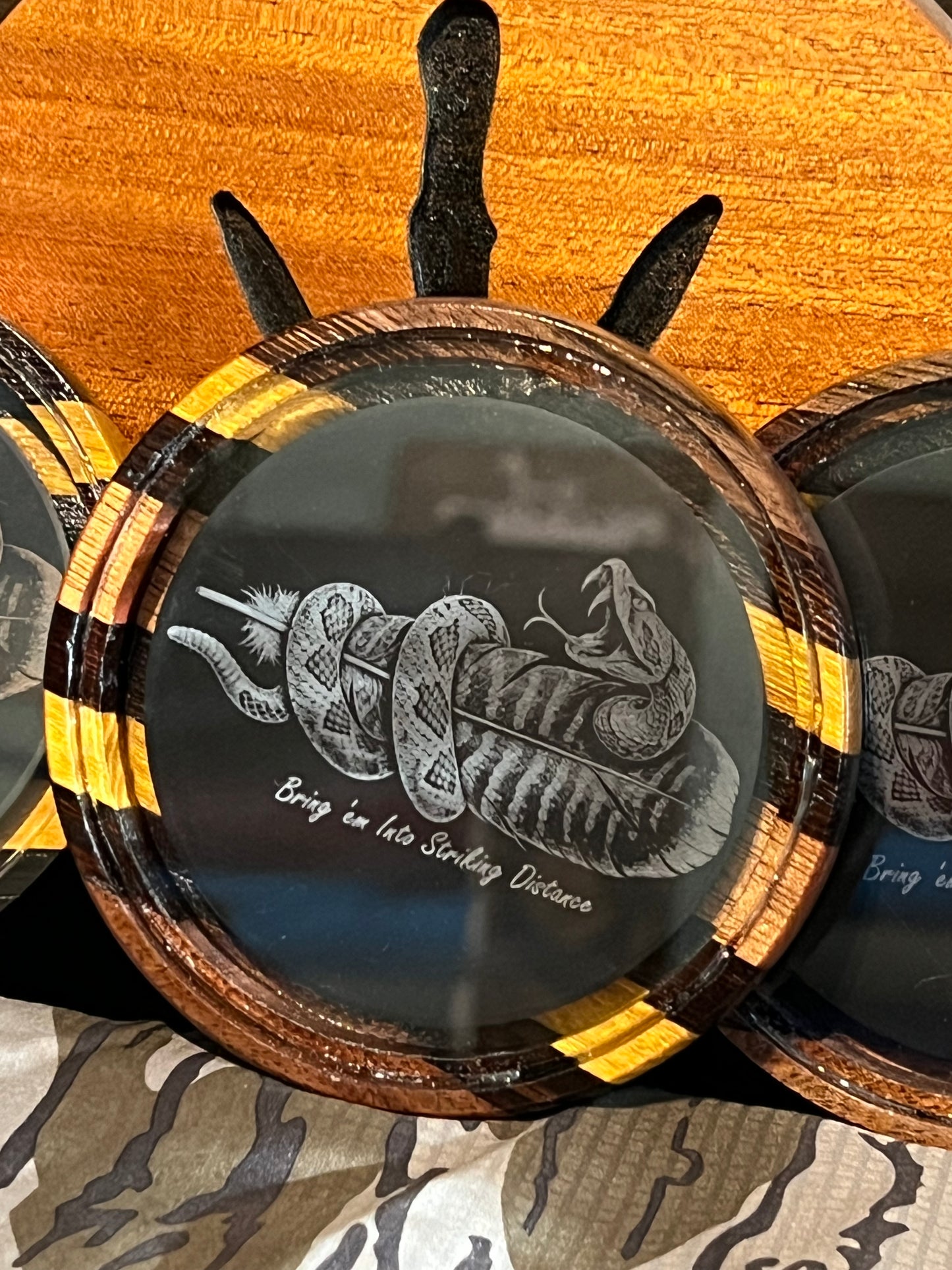 The Diamondback Crystal over Aluminum Pot Call