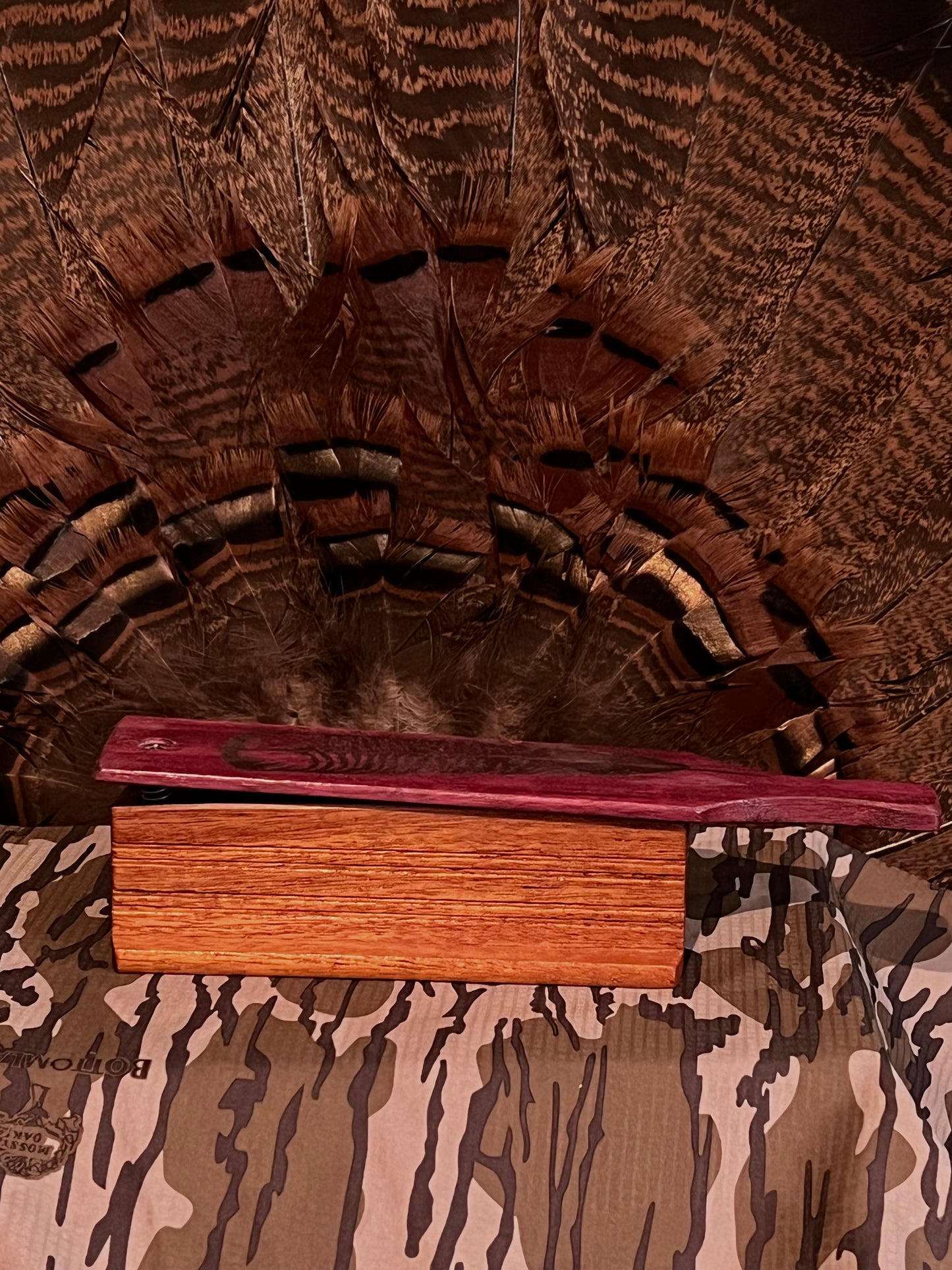 Purpleheart & Mahogany Box Call.