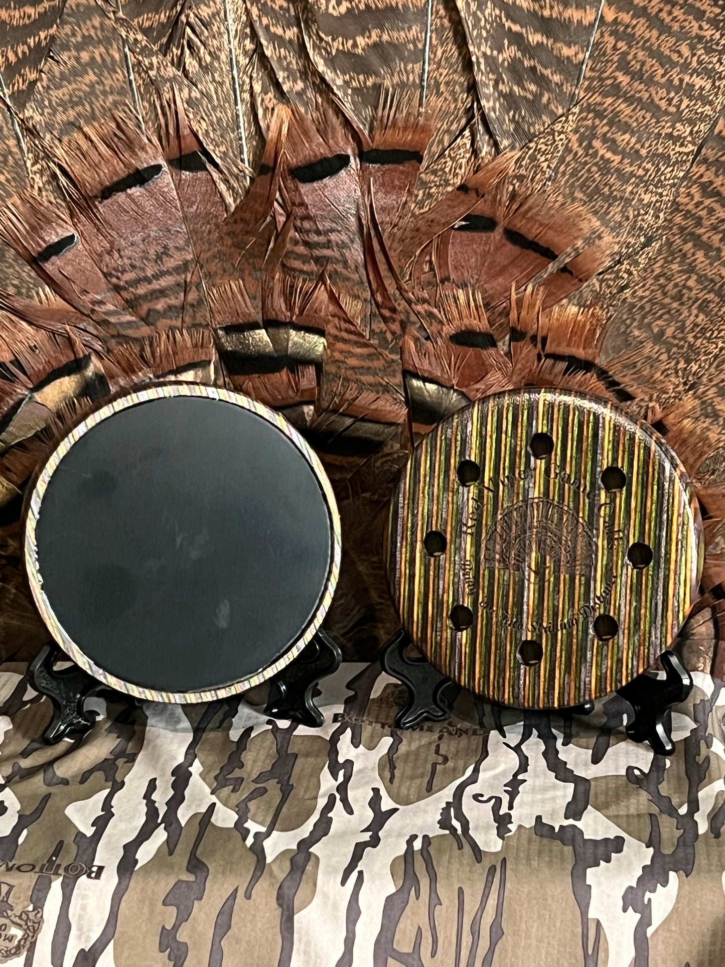 Laminate Pot Calls/ Aluminum Surface