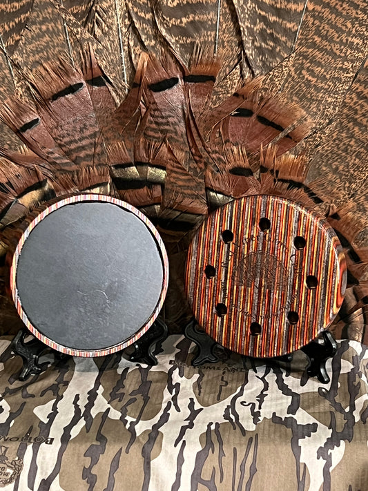 Laminate Pot Calls/ Aluminum Surface