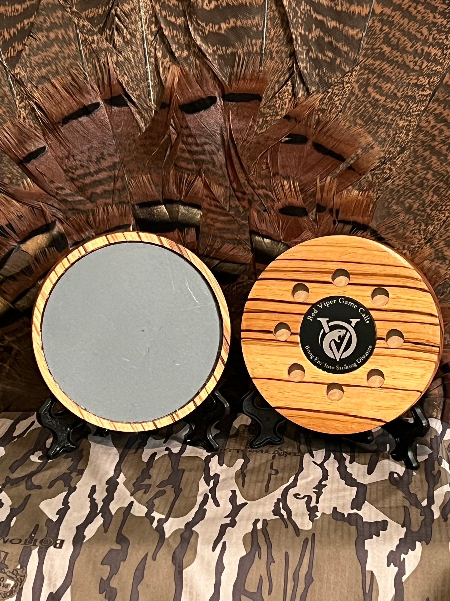 3.5" Zebrawood Pot Call