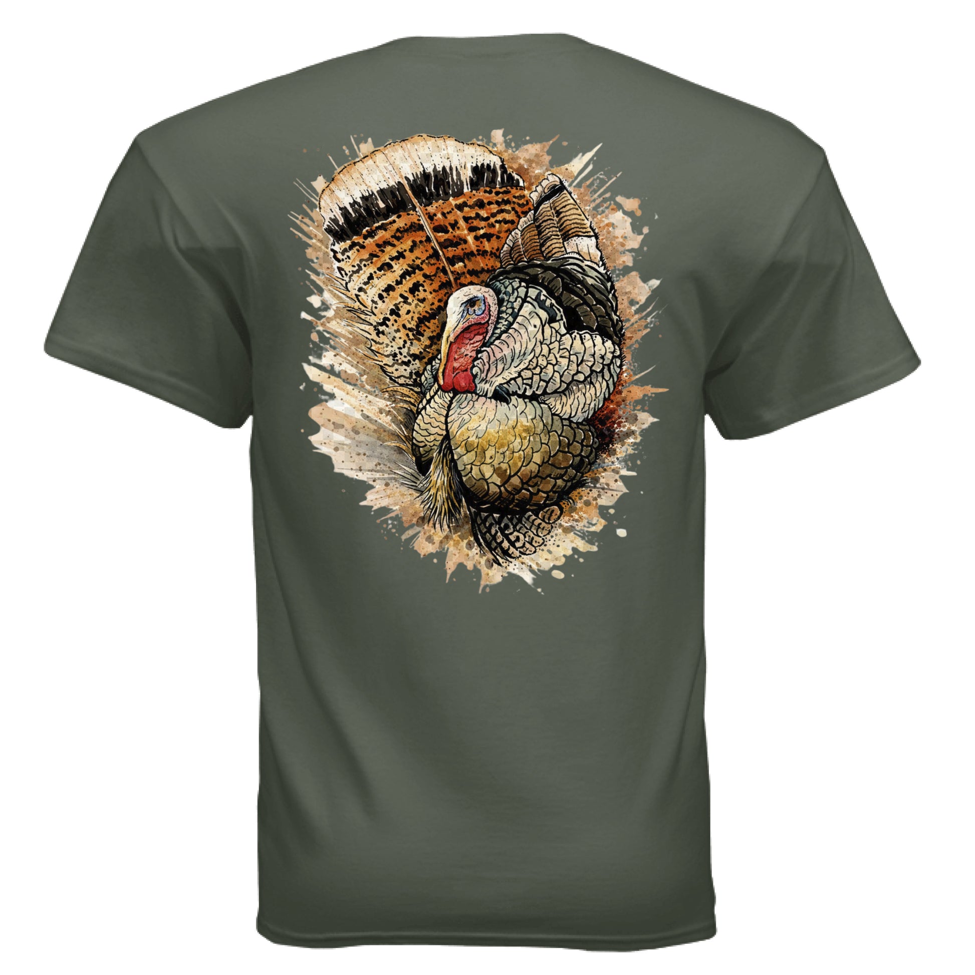 MILITARY GREEN - BACK